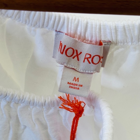 NWT White Summer Dress Size Medium/ Large - Picture 5 of 10